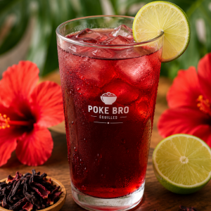 Thé Glacé Hibiscus & Citron Vert