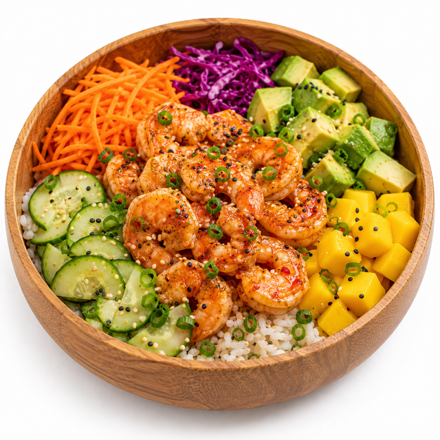 Crevettes Spicy Thaï